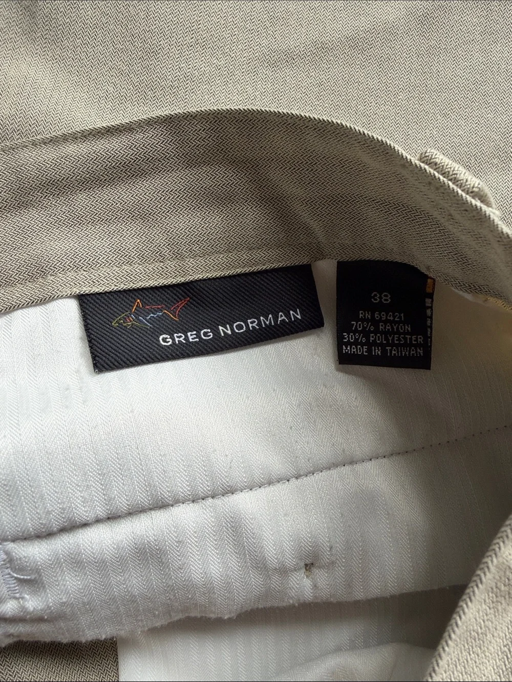GREG NORMAN Pleated Front Shorts